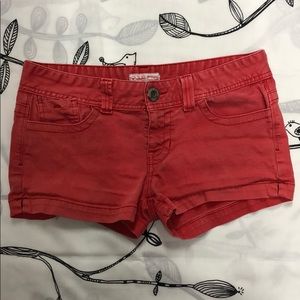 Red Guess shorts